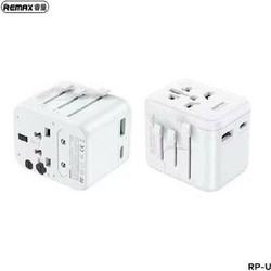 Αντάπτορας Πρίζας από Universal σε Universal Remax RP-U23