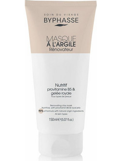 Byphasse Renovating Κρεμώδης Μάσκα Προσώπου με Άργιλο 150ml