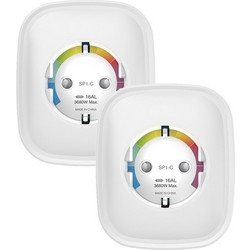Έξυπνη πρίζα Gosund SP1-HE WiFi, 2 τεμάχια (HomeKit) (συσκευασία δύο τεμαχίων) 16A SP1-HE-2