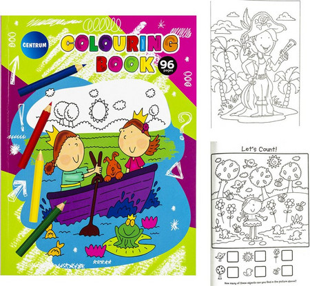 ΒΙΒΛΙΑ ΖΩΓΡΑΦΙΚΗΣ CENTRUM COLOURING BOOK 210x285 (96 σελ.)