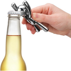 Umbra Ανοιχτήρι Μεταλλικό Χρώμιο Drinking Buddy 5,1x2,5x10,2