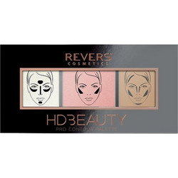 Revers HD Beauty Pro Contour 04 Bronzer & Highlighter Palette