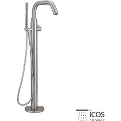 ΜΠΑΤ.ΛΟΥΤΡΟΥ ΕΠΙΔΑΠΕΔΙΑ ΥΨΟΣ 99,50 εκ. ICOS 316 BRUSHED INOX