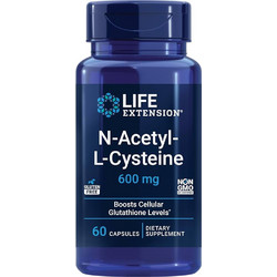Life Extension N-Acetyl L-Cysteine 600mg 60 Κάψουλες