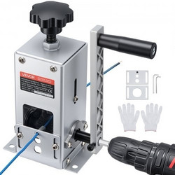 Μηχανή Απογύμνωσης Καλωδίων VEVOR Manual, 1,5-30 mm, Εργαλείο Απογύμνωσης Χαλκού, Λειτουργία με Χειροκίνητη Μανιβέλα ή Τρυπάνι, Βαρέως Τύπου Πλαίσιο Q235, Εύκολη Χρήση, για Ανακύκλωση Χαλκού