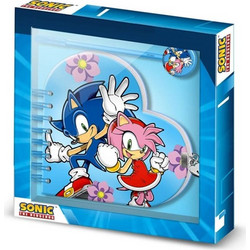 Σετ Στυλό + Ημερολόγιο Sonic + Amy