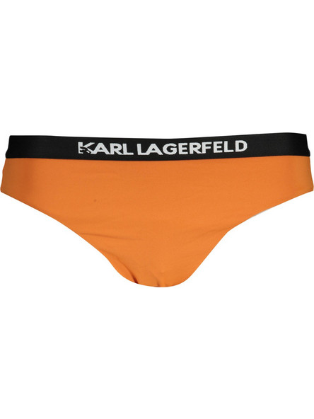 Karl Lagerfeld Sport Bikini Slip Πορτοκαλί KL22WBT08