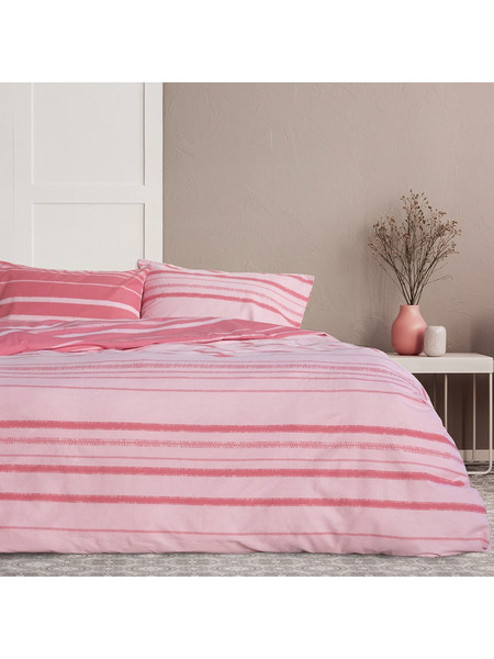 Kocoon Σετ Σεντόνια Μονά με Λάστιχο 100x200+30 Kilim Pink