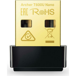 TP-Link Archer T600U Nano v1 Ασύρματος USB Αντάπτορας Δικτύου 433Mbps