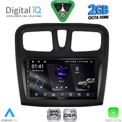 Digital IQ RTG 4108SQ_CPA Ηχοσύστημα Αυτοκινήτου με Οθόνη Αφής Bluetooth & GPS