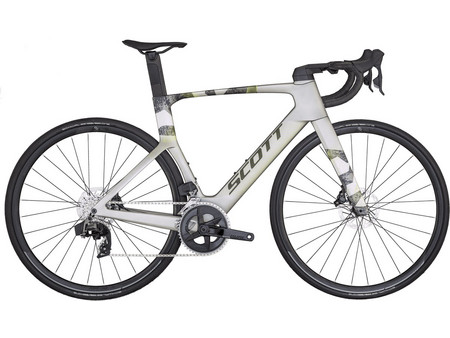 Scott FOIL RC 30 2022 Ποδήλατο Δρόμου 28" Carbon με 22 Ταχύτητες και Δισκόφρενα Λευκό