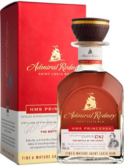 St. Lucia Distillers Admiral Rodney Princessa Ρούμι 700ml