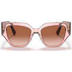 Vogue VO5409S 2828/13 Γυναικεία Γυαλιά Ηλίου Τετράγωνα Κοκάλινα Ροζ με Καφέ Degradee Φακό