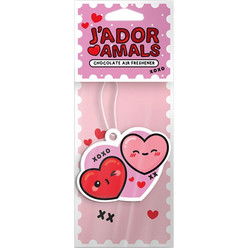 KAWAII - Double Haert - Car Air Freshener - Chocolat