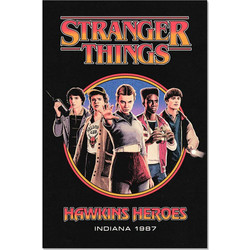 Stranger Things Hawkins Heroes 91.5 x 61 cm Poster - GPE5957