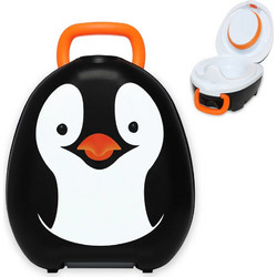 My Carry Potty Penguin Φορητό Γιο Γιο Λευκό Μαύρο