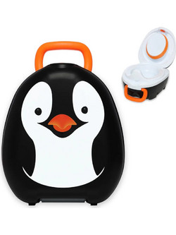My Carry Potty Penguin Φορητό Γιο Γιο Λευκό Μαύρο