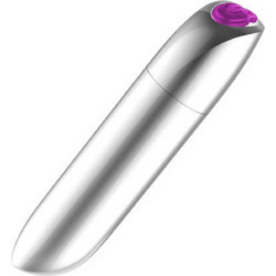 Bullet Silver USB Δονητής Ασημί
