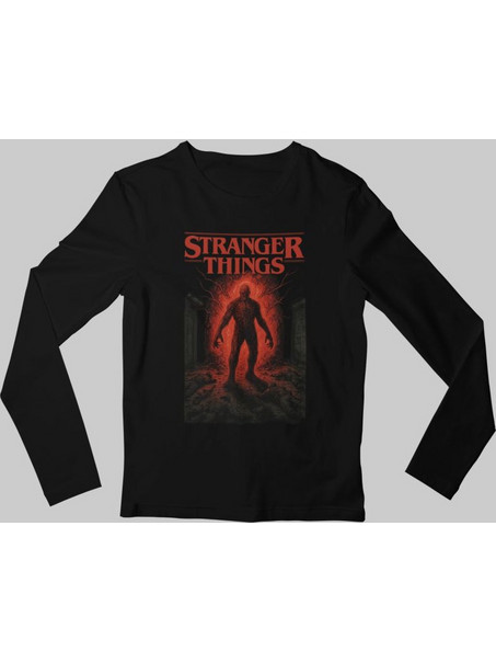 Stranger Things Vecna's Arrival Παιδικό Μακρυμάνικο T-shirt - BLACK