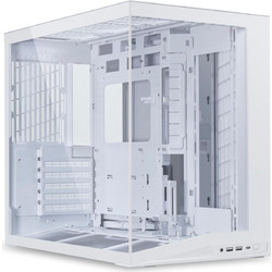 Lian li O11d Mini v2 White - atx pc Gaming Case - Improved Airflow - gpu Support Bracket