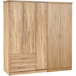 ΝΤΟΥΛΑΠΑ 5ΦΥΛΛΗ FB921234.02 ΜΕΛΑΜΙΝΗ ΧΡΩΜΑ SONAMA 150x42.5x181Υεκ
