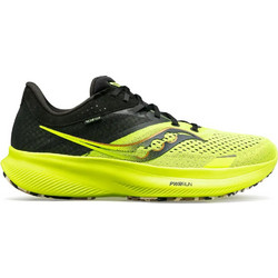 Saucony Ride 16 Ανδρικά Αθλητικά Παπούτσια για Τρέξιμο Κίτρινα S20830-06
