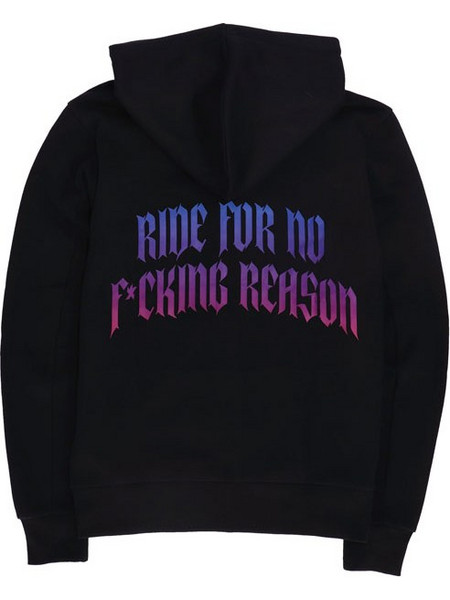 Roeg Howard Φούτερ με Κουκούλα RFNFR zip hoodie black