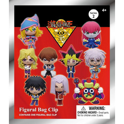 YU-GI-OH - Series 2 - 3D Foam Bag Clip (1 Τεμάχιο / Τυχαία Επιλογή)
