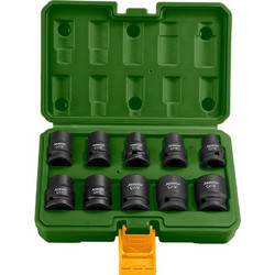 ΚΑΡΥΔΑΚΙΑ ΑΕΡΟΣ ΕΞΑΓΩΝΑ ΜΑΥΡΑ 1/2'' ΣΕΤ 10 ΤΕΜ JADEVER JDMS1D01 - 400801