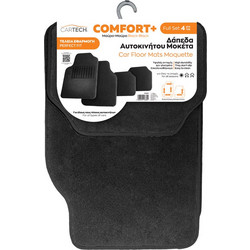 ΔΑΠΕΔΑ ΜΟΚΕΤΑ COMFORT+ ΜΑΥΡΟ-ΜΑΥΡΟ FULL SET 4ΤΜΧ IDEAL SIZE