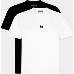 DSQUARED2 JUST RIGHT FIT WOMAN S T-SHIRT TWIN PACK MULTICOLOR