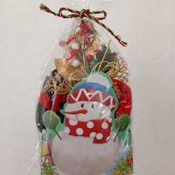 Christmas Gift Set σε συσκευασία δώρου με 2 τμχ Χριστουγεννιάτικες Κάλτσες (U56) Πολύχρωμο
