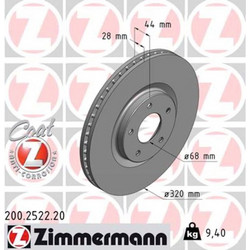 Zimmermann Δισκόπλακα - 200.2522.20