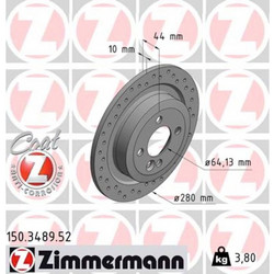 Zimmermann Δισκόπλακα - 150.3489.52