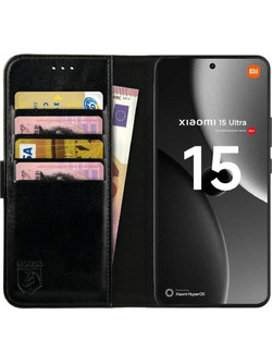 Θήκη Xiaomi 15 Ultra Rosso Element PU Πορτοφόλι - Black (8719246476129)