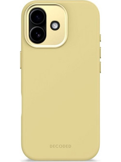 Decoded AntiMicrobial Silicone Backcover iPhone 17 Yuma Yellow