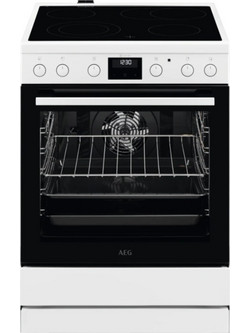 AEG CCB6442MBW Κουζίνα Ηλεκτρική 73lt με Κεραμικές Εστίες 59.6cm