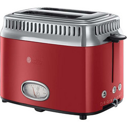 Russell Hobbs 21680-56 Φρυγανιέρα 2 Θέσεων 1200W Κόκκινη