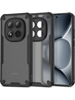 Tech-Protect Rugged Shield Case for Xiaomi Poco M8 Pro / Xiaomi Redmi Note 15 Pro+ 5G - Black