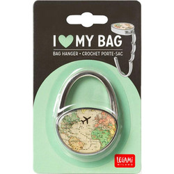 Γάντζος τσάντας I love my Bag - Travel HANG0001 Legami