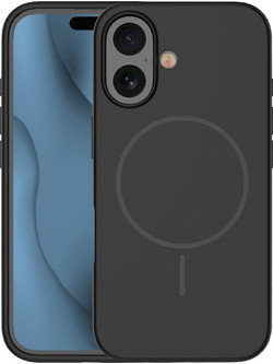 TFO Silicone Thin Mag Case For Iphone 17 black