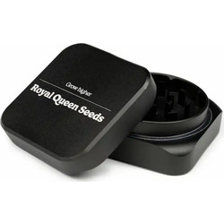 Royal Queen Seeds grinder μεταλλικό τετράγωνο, 2 μέρη, 55 mm