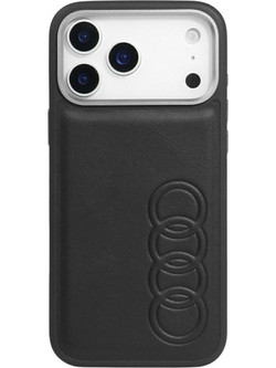 Audi TT Synthetic Leather MagSafe Case for iPhone 17 Pro Max - Black