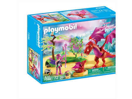 Playmobil Fairies Δρακομαμά με το Μικρό της για 4-10 Ετών 71586