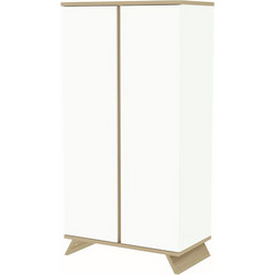 Faktum Sienna White Ντουλάπα 2φυλλη 90 x 50 x 175,7 εκ