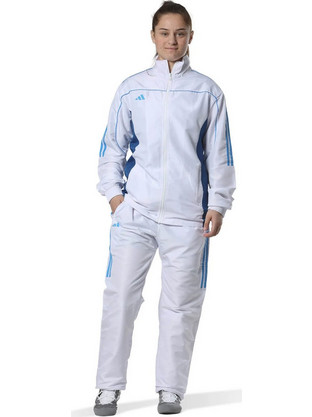 Adidas Team Ανδρικό Παντελόνι Φόρμας με Λάστιχο Royal Blue TR40