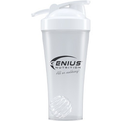 Shaker 600ml (Genius Nutrition) Transparent