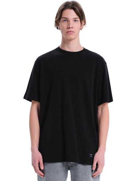 T-shirt Emerson μαύρο