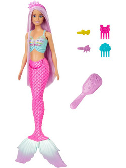 Mattel Barbie Γοργόνα με Μακριά Μαλλιά