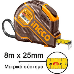 Μετροταινία 8m x 25mm HSMT08081E